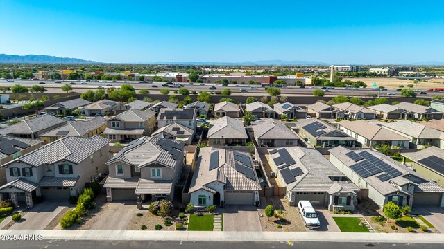 15276 W Latham St, Goodyear, AZ 85338 - aerial perspective of suburban area with a mountainous background