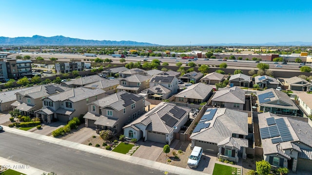 15276 W Latham St, Goodyear, AZ 85338 - aerial perspective of suburban area featuring a mountainous background