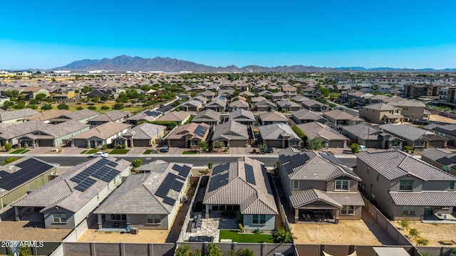 15276 W Latham St, Goodyear, AZ 85338 - aerial view of residential area with mountains