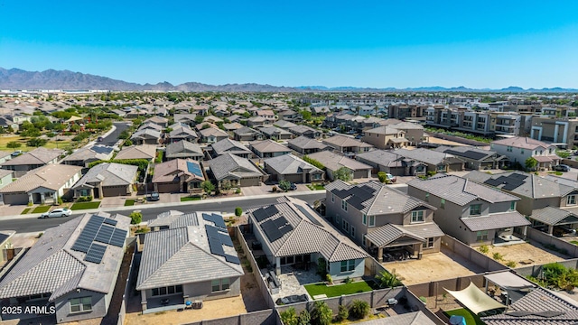 15276 W Latham St, Goodyear, AZ 85338 - aerial view of residential area with a mountain backdrop