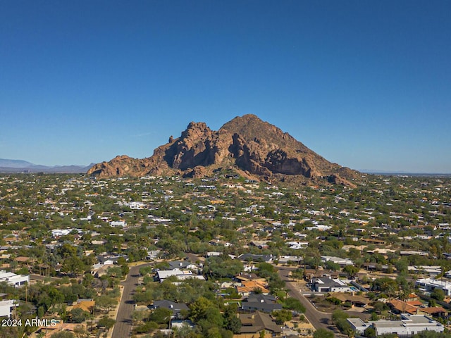 view of mountain feature