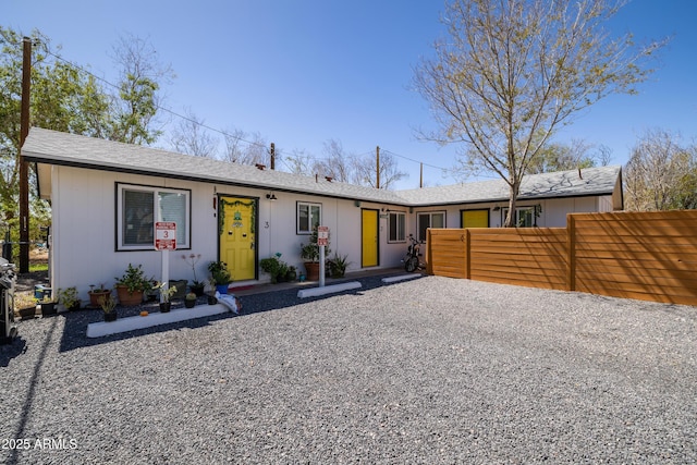 2709 E Willetta St, Phoenix, AZ 85008 - ranch-style home featuring fence and roof with shingles