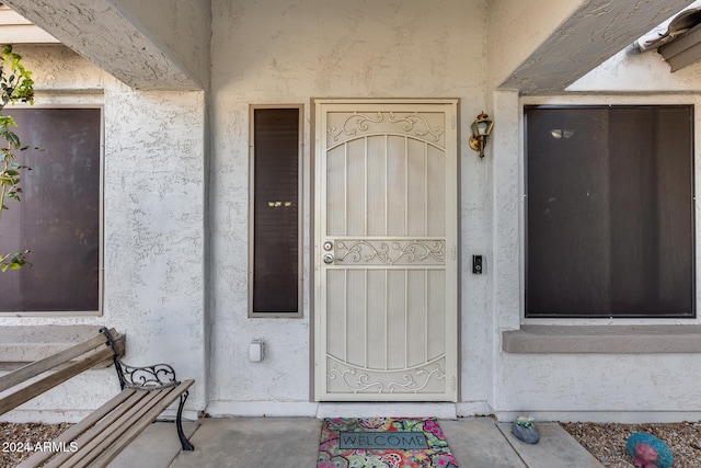 view of property entrance