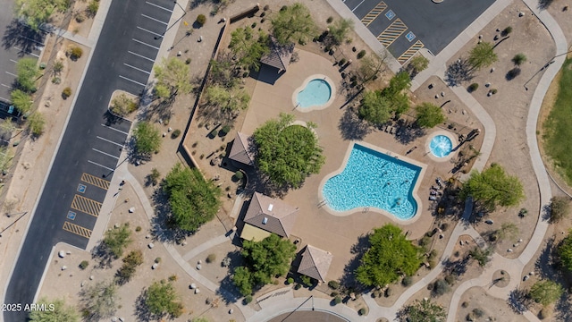 6948 E Quill St, Mesa, AZ 85207 - aerial view of a pool