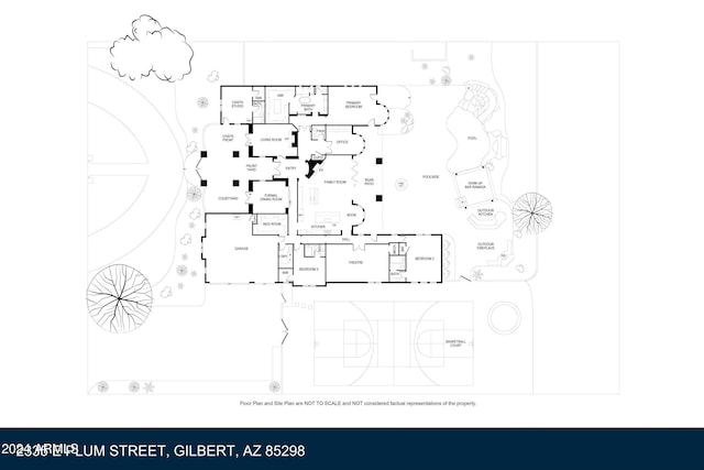 2335 E Plum St, Gilbert, AZ 85298 - floor plan / room layout