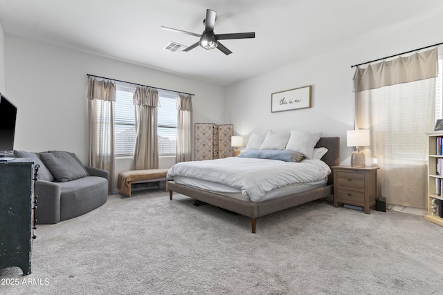 16617 W Desert Mirage Dr, Surprise, AZ 85388 - bedroom featuring carpet flooring and ceiling fan