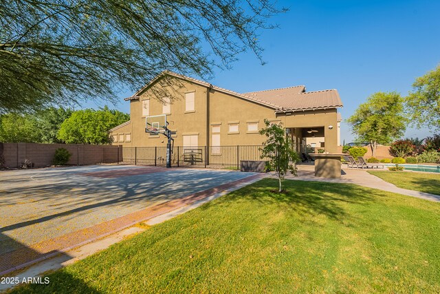 2735 E Flower Ct, Gilbert, AZ 85298 - view of front facade featuring stucco siding and a tiled roof