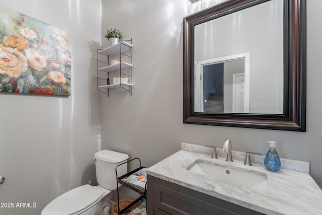 2735 E Flower Ct, Gilbert, AZ 85298 - bathroom with vanity and toilet