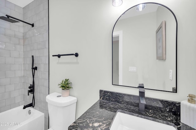 5236 S 19th Ave, Phoenix, AZ 85041 - full bathroom with toilet, bathing tub / shower combination, and vanity