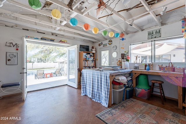 kitchen featuring a healthy amount of sunlight