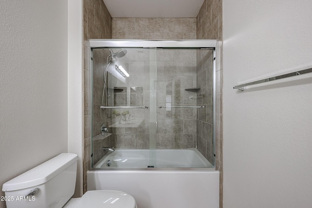 45633 W Mountain View Rd, Maricopa, AZ 85139 - full bath with combined bath / shower with glass door and toilet