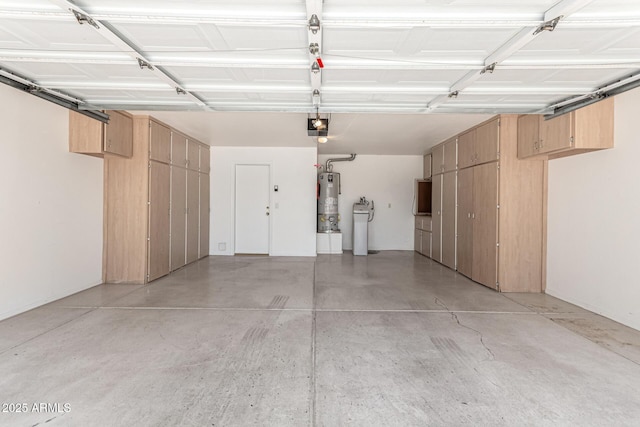 4426 E Coyote Wash Dr, Cave Creek, AZ 85331 - garage with water heater and a garage door opener