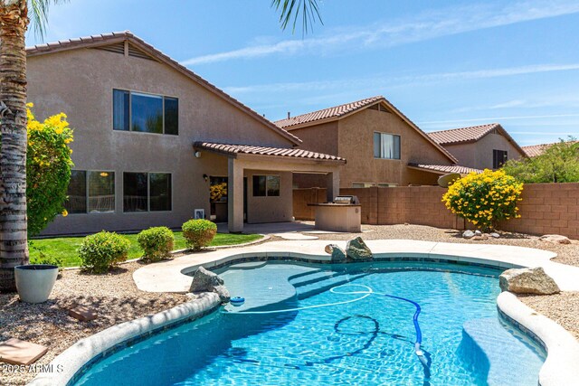 4426 E Coyote Wash Dr, Cave Creek, AZ 85331 - outdoor pool featuring a fenced backyard