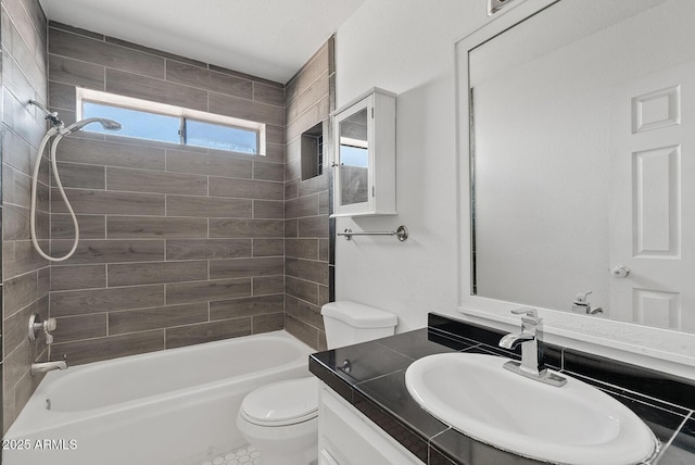 1160 E Hampton Cir, Mesa, AZ 85204 - full bath featuring vanity and shower / washtub combination