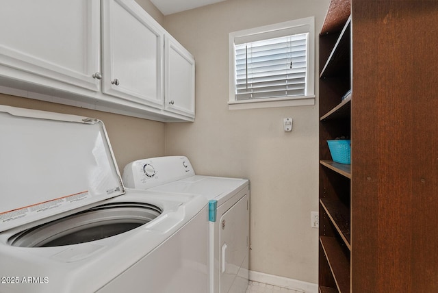 1160 E Hampton Cir, Mesa, AZ 85204 - laundry area with washing machine and clothes dryer and cabinet space