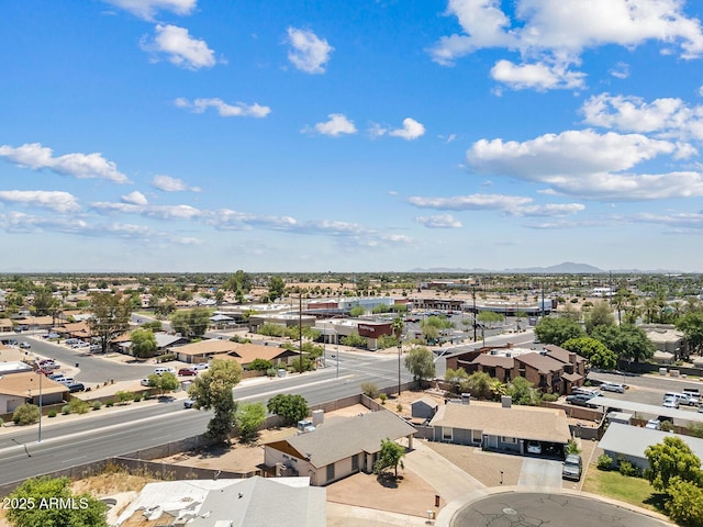 1160 E Hampton Cir, Mesa, AZ 85204 - aerial perspective of suburban area featuring a mountain backdrop