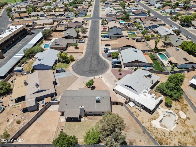 1160 E Hampton Cir, Mesa, AZ 85204 - aerial view of property's location featuring nearby suburban area