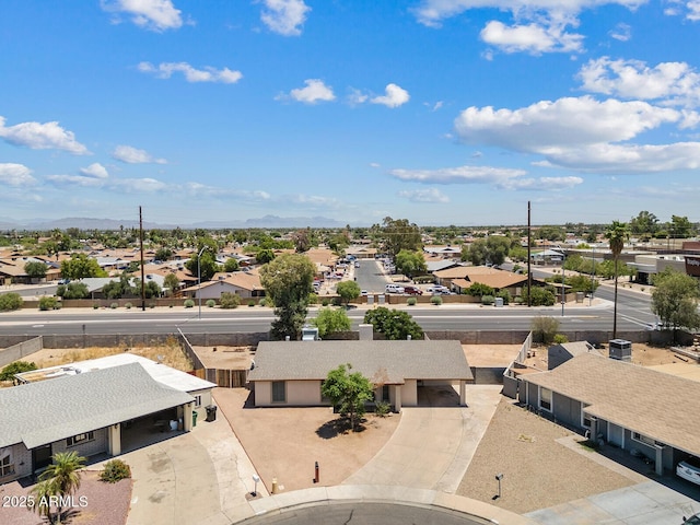 1160 E Hampton Cir, Mesa, AZ 85204 - aerial perspective of suburban area