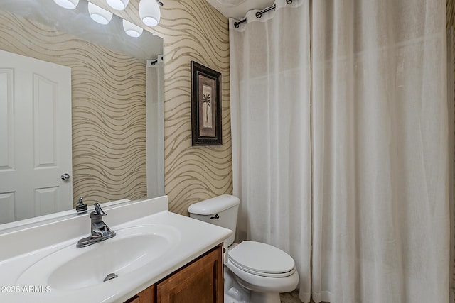16523 W Desert Bloom St, Goodyear, AZ 85338 - bathroom with vanity and curtained shower