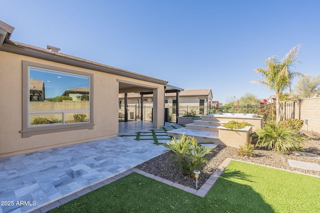 exterior space featuring a patio