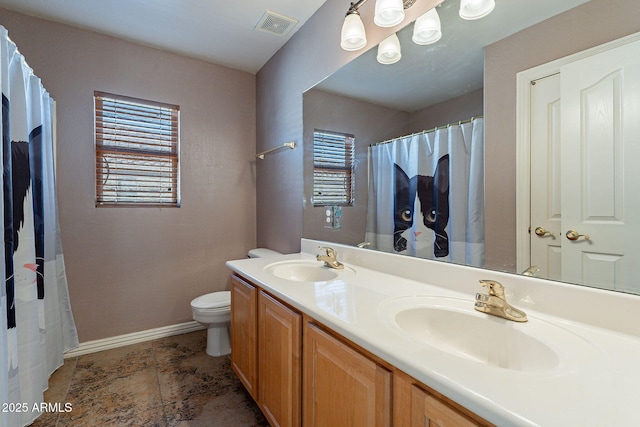 12925 W Llano Dr, Litchfield Park, AZ 85340 - full bathroom with a wealth of natural light, visible vents, and a sink