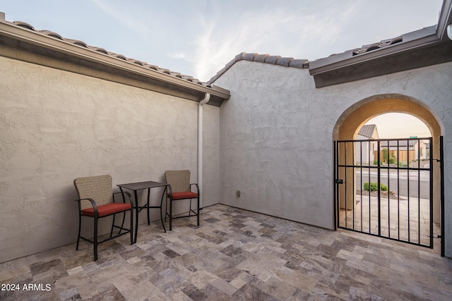 view of patio