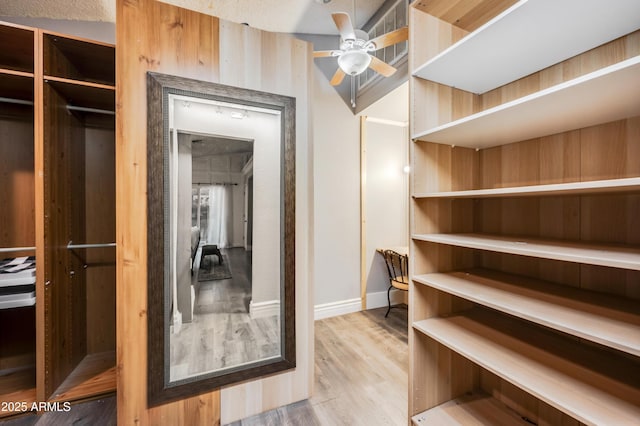 13207 N 55th Ave, Glendale, AZ 85304 - walk in closet featuring wood finished floors and a ceiling fan
