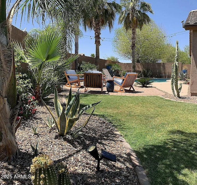 30178 N Coral Bean Dr, San Tan Valley, AZ 85143 - view of yard with a patio