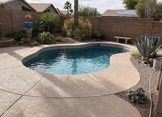 30178 N Coral Bean Dr, San Tan Valley, AZ 85143 - view of pool with a fenced backyard and a patio area
