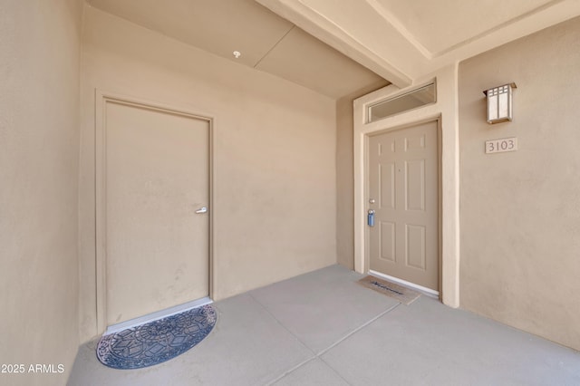 20100 N 78th Pl Unit 3103, Scottsdale, AZ 85255 - doorway to property featuring stucco siding