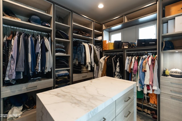 view of spacious closet