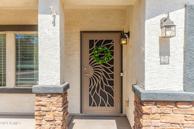 view of property entrance