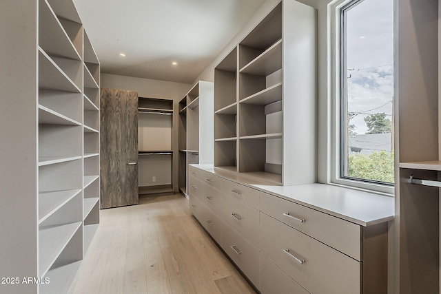 4414 N 29th St, Phoenix, AZ 85016 - walk in closet with light wood-type flooring