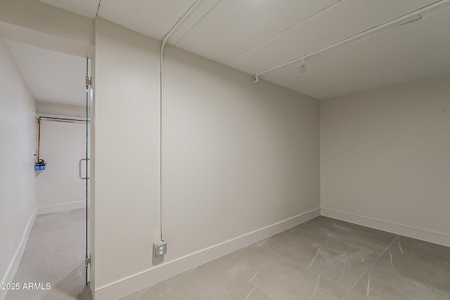 4414 N 29th St, Phoenix, AZ 85016 - basement with baseboards and light tile patterned floors
