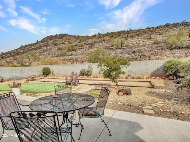 view of patio