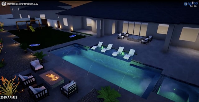 3445 W Carriage Dr, Phoenix, AZ 85086 - view of swimming pool