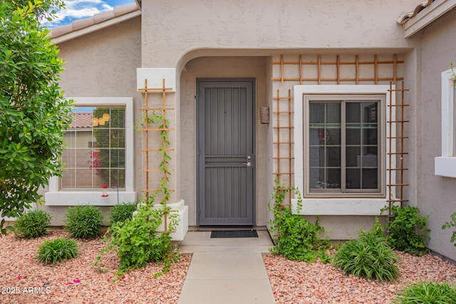 6300 S Nash Way, Chandler, AZ 85249 - view of exterior entry featuring stucco siding