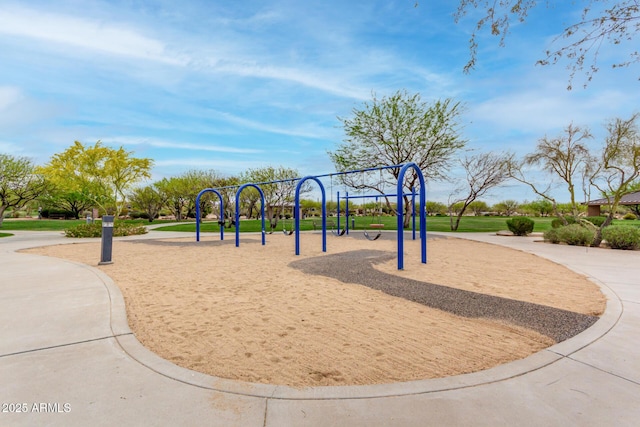view of community playground