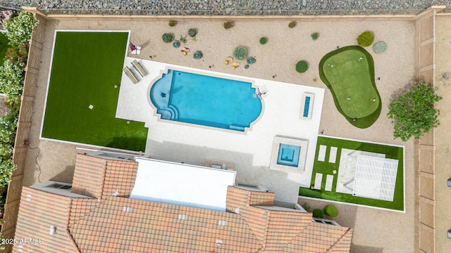 bird's eye view