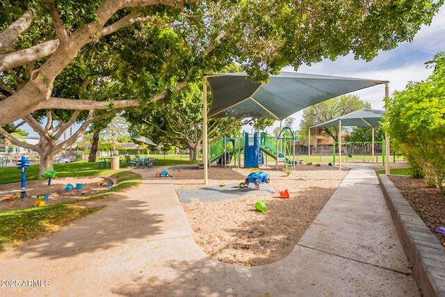 view of community playground