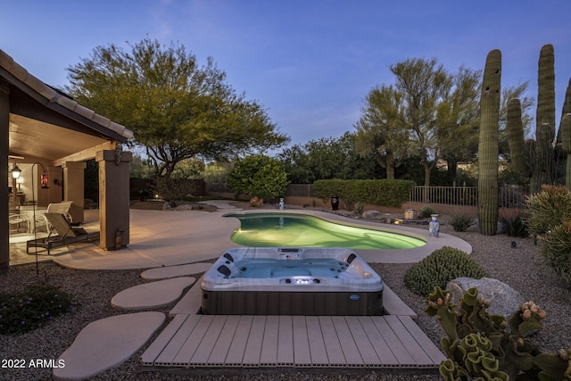 28897 N 94th Pl, Scottsdale, AZ 85262 - view of pool featuring a patio area and a fenced backyard