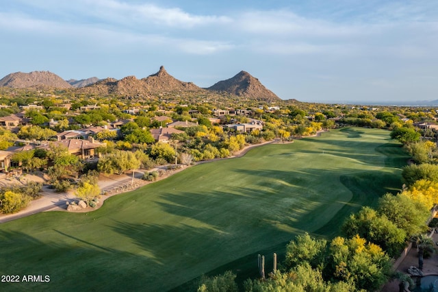 28897 N 94th Pl, Scottsdale, AZ 85262 - view of mountain backdrop featuring a local golf course and nearby suburban area