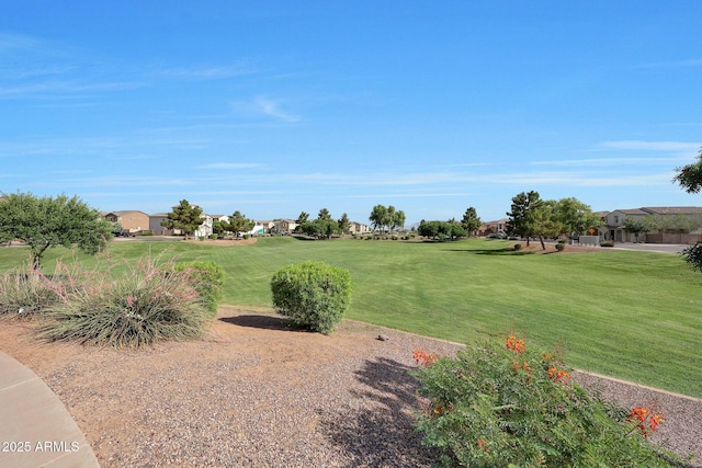 5439 W Odeum Ln, Phoenix, AZ 85043 - view of green lawn with a residential view