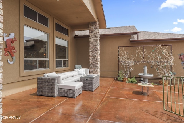 11880 N Cielo Grande, Prescott, AZ 86305 - view of patio with outdoor lounge area