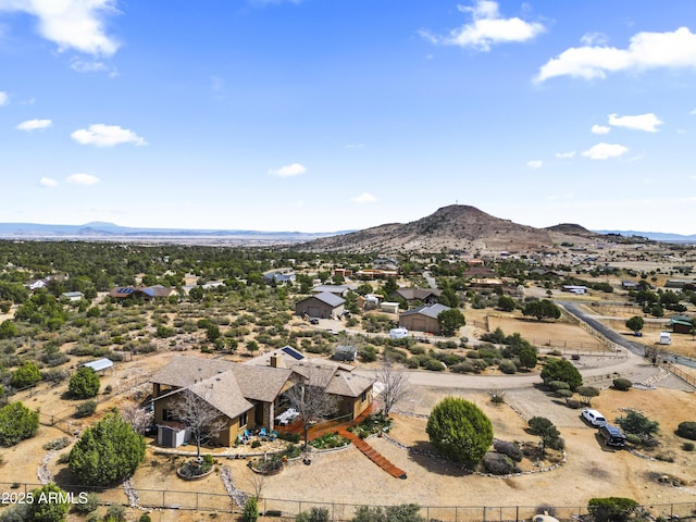 11880 N Cielo Grande, Prescott, AZ 86305 - birds eye view of property featuring a mountain view