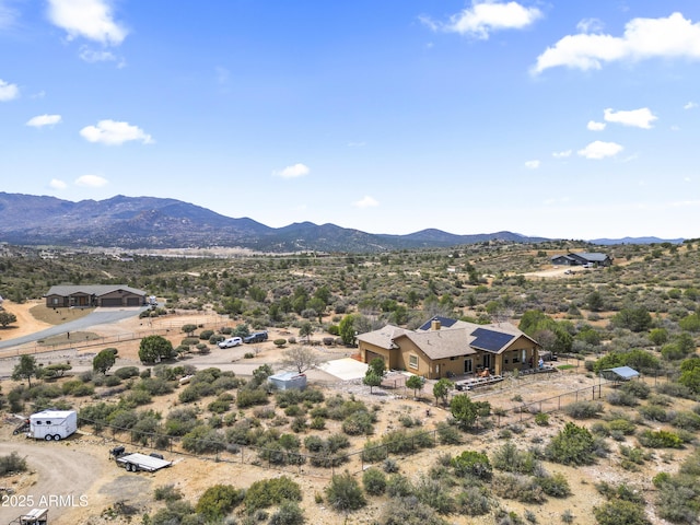 11880 N Cielo Grande, Prescott, AZ 86305 - birds eye view of property with a mountain view
