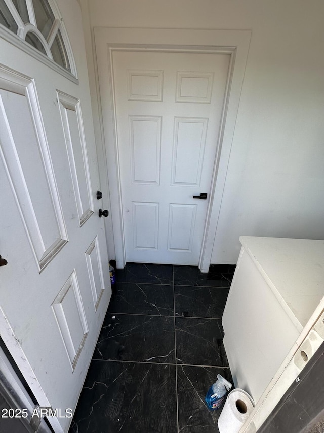 4028 S 15th St, Phoenix, AZ 85040 - interior space with dark marble finish flooring