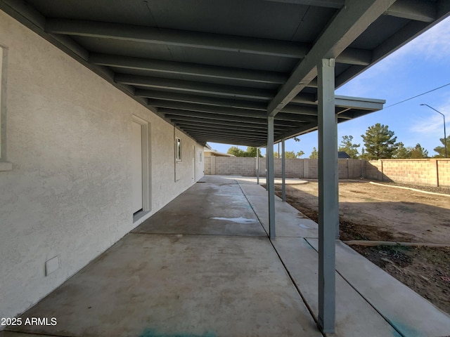 view of patio