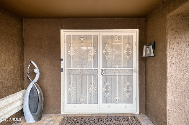 view of entrance to property