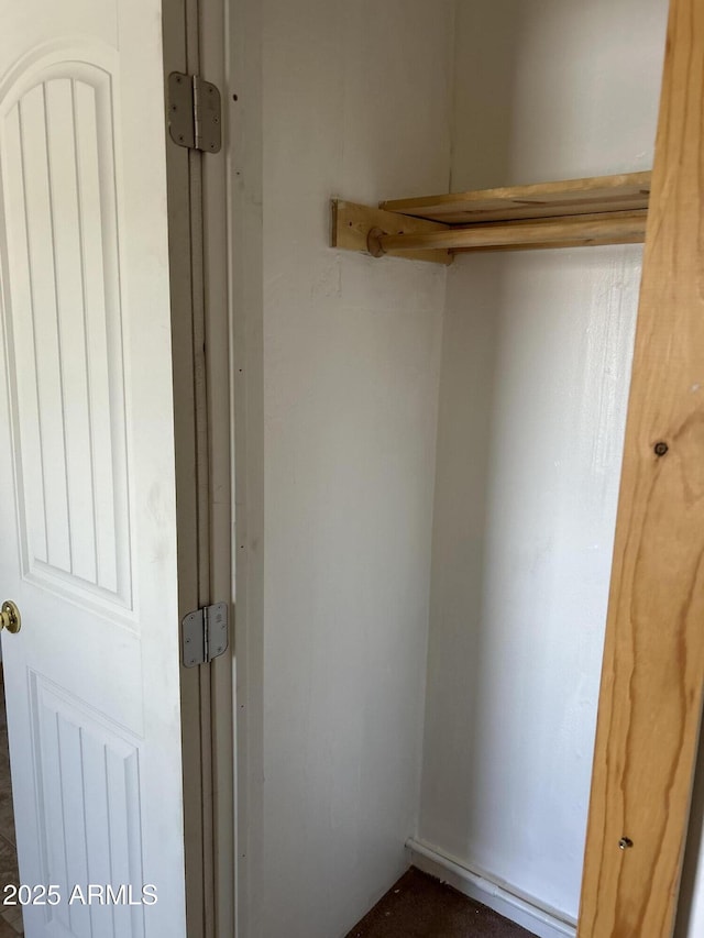 view of closet
